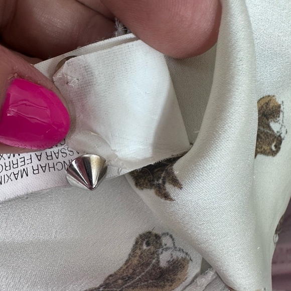 Zara Basic long sleeve top with horse print size large - Picture 14 of 14